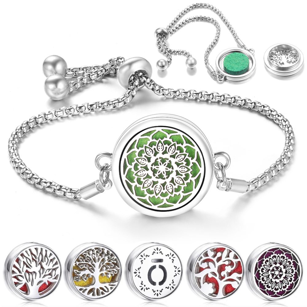 Women'S Essential Accessories - العصرية زهرة الفولاذ المقاوم للصدأ نمط