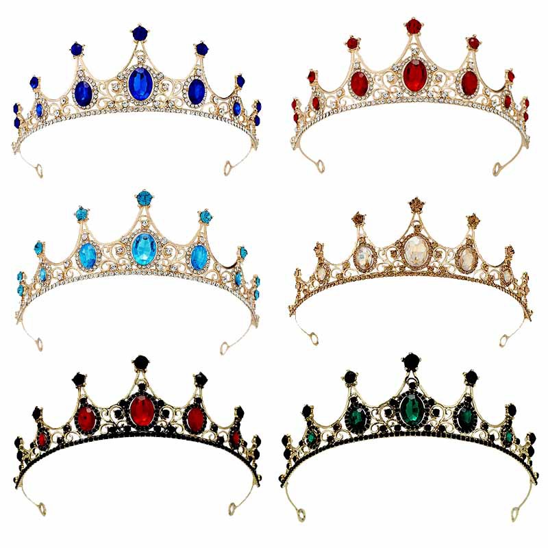Women'S Vintage Accessories - الأوروبية والأمريكية الرجعية تاج أغطية الرأس