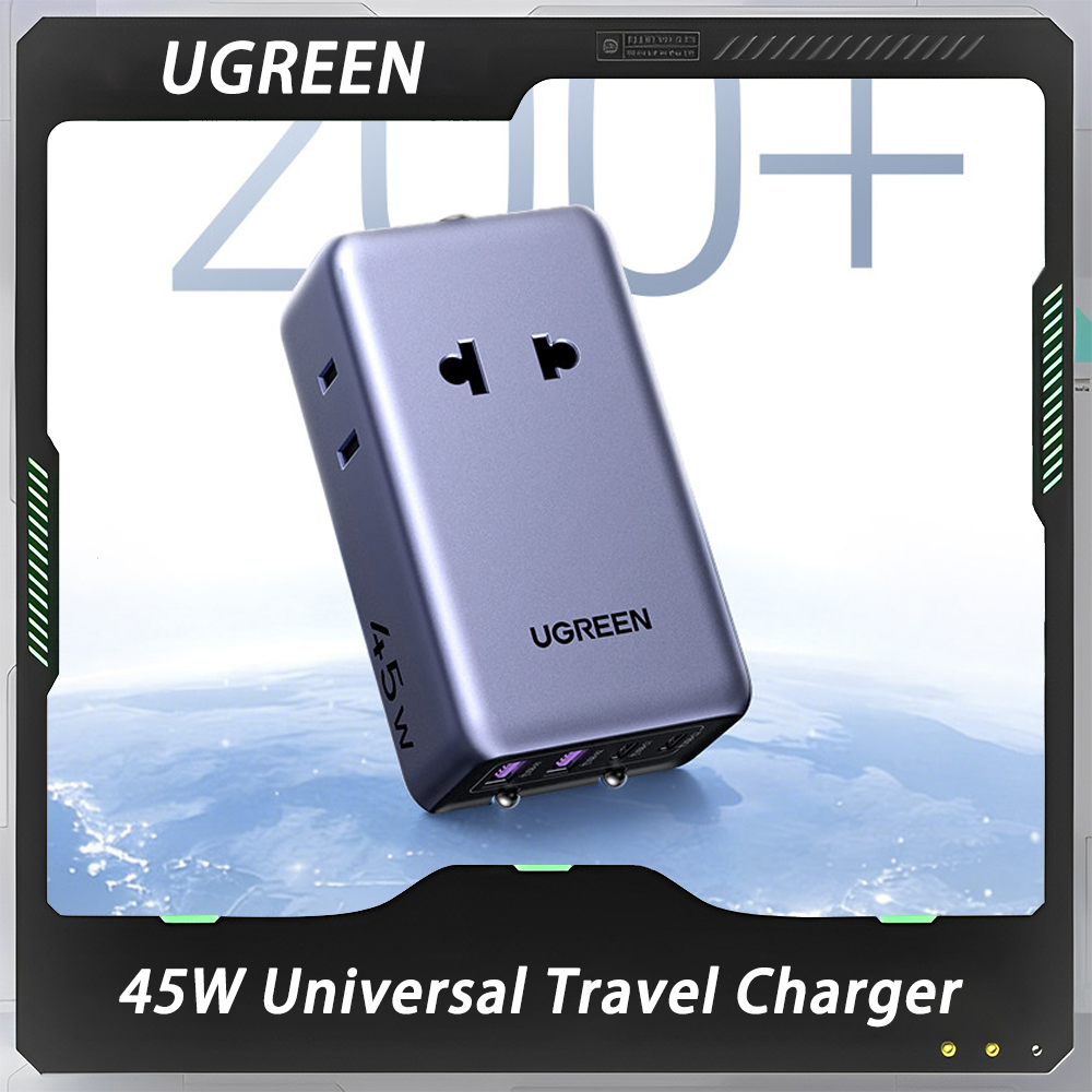 Women Accessories In Uk - محول UGREEN 45 واط، شاحن سفر
