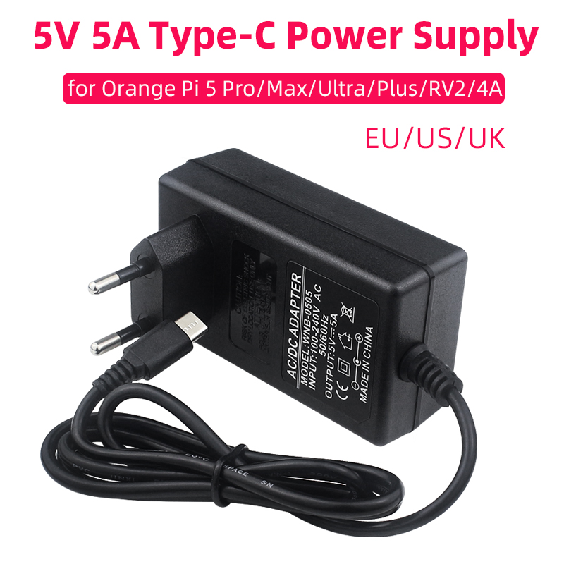 Women Accessories In Uk - Orange Pi 5V 5A مصدر طاقة