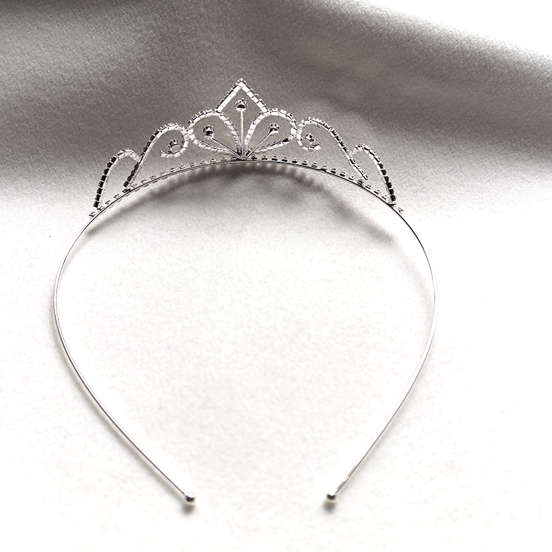 تاج زفاف فضي اللون مرصع بالأحج - مراجعة Women'S Vintage Accessories وسعره