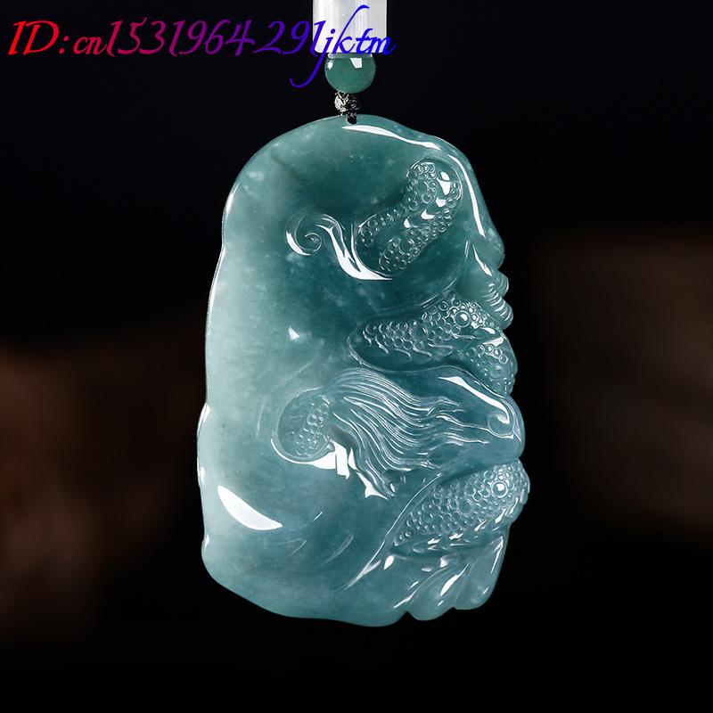 قلادة التنين من اليشم البورمي  - مراجعة Women'S Accessories Jewelry وسعره