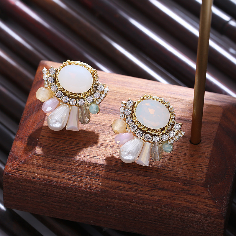 أقراط كريستال أنيقة، مجوهرات ب - مراجعة Women'S Accessories Nz وسعره