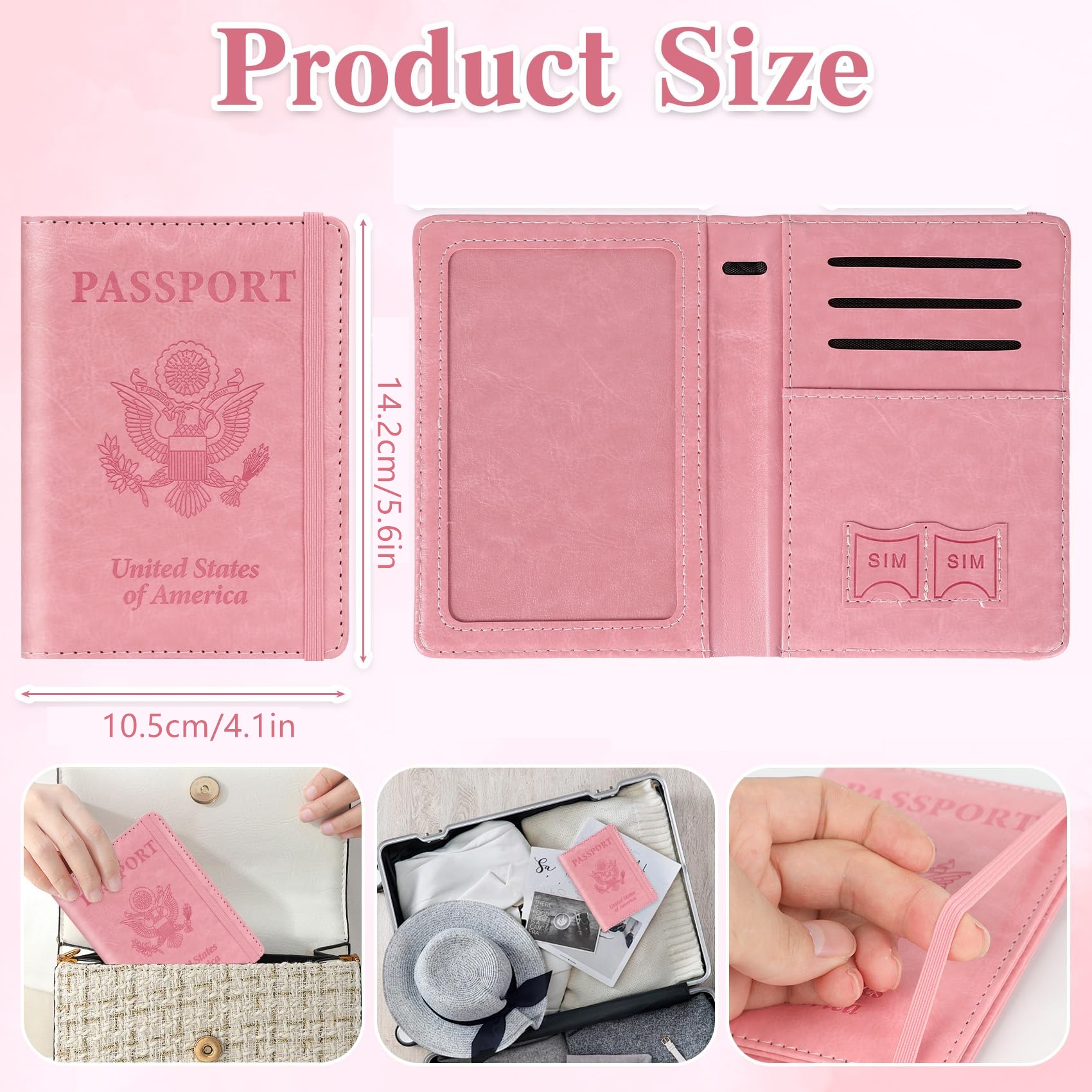 حافظة جواز سفر للسفر، غطاء جوا - مراجعة Women'S Essential Accessories وسعره