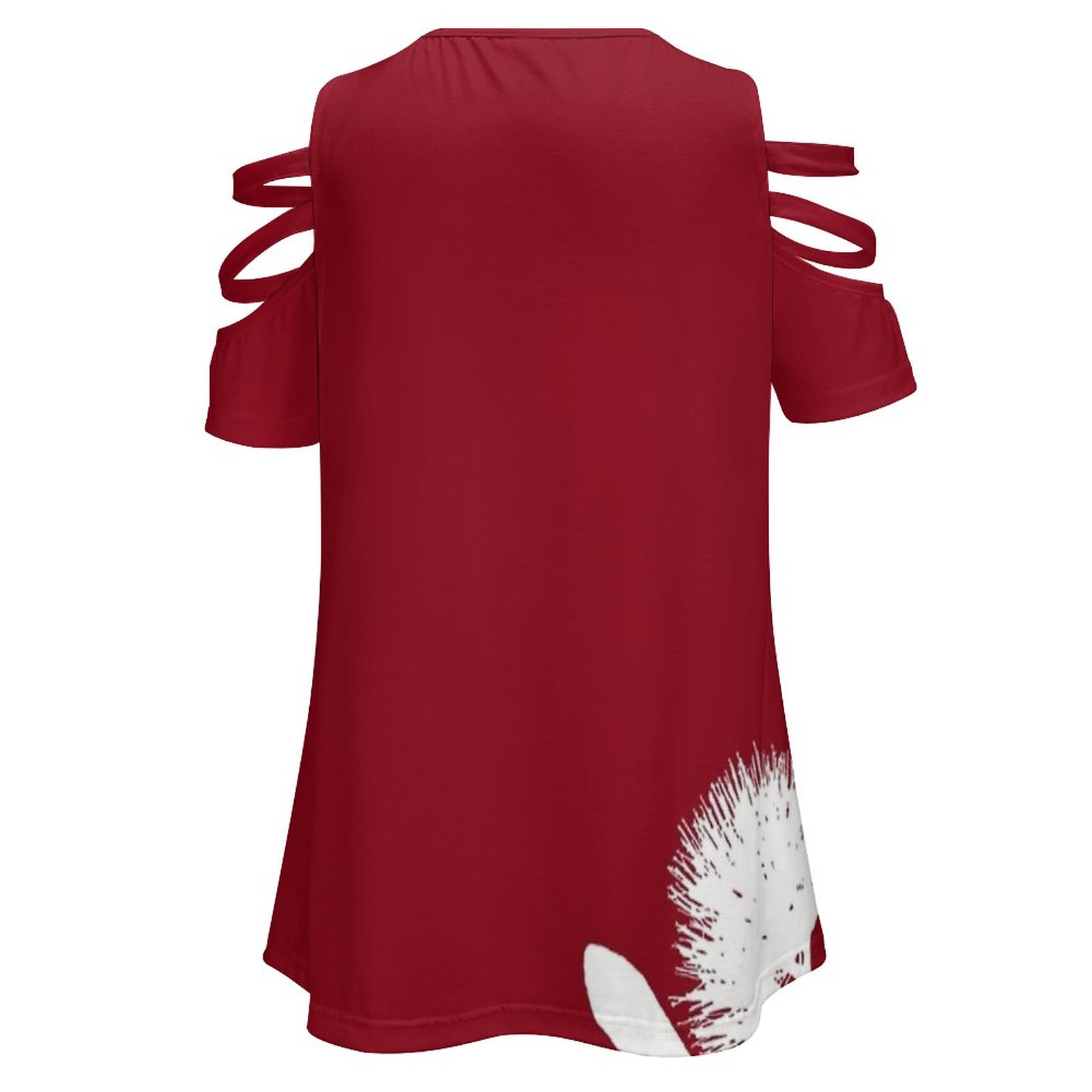 Pohutukawa-أبيض على الأحمر الم - مراجعة Women'S Accessories Nz وسعره
