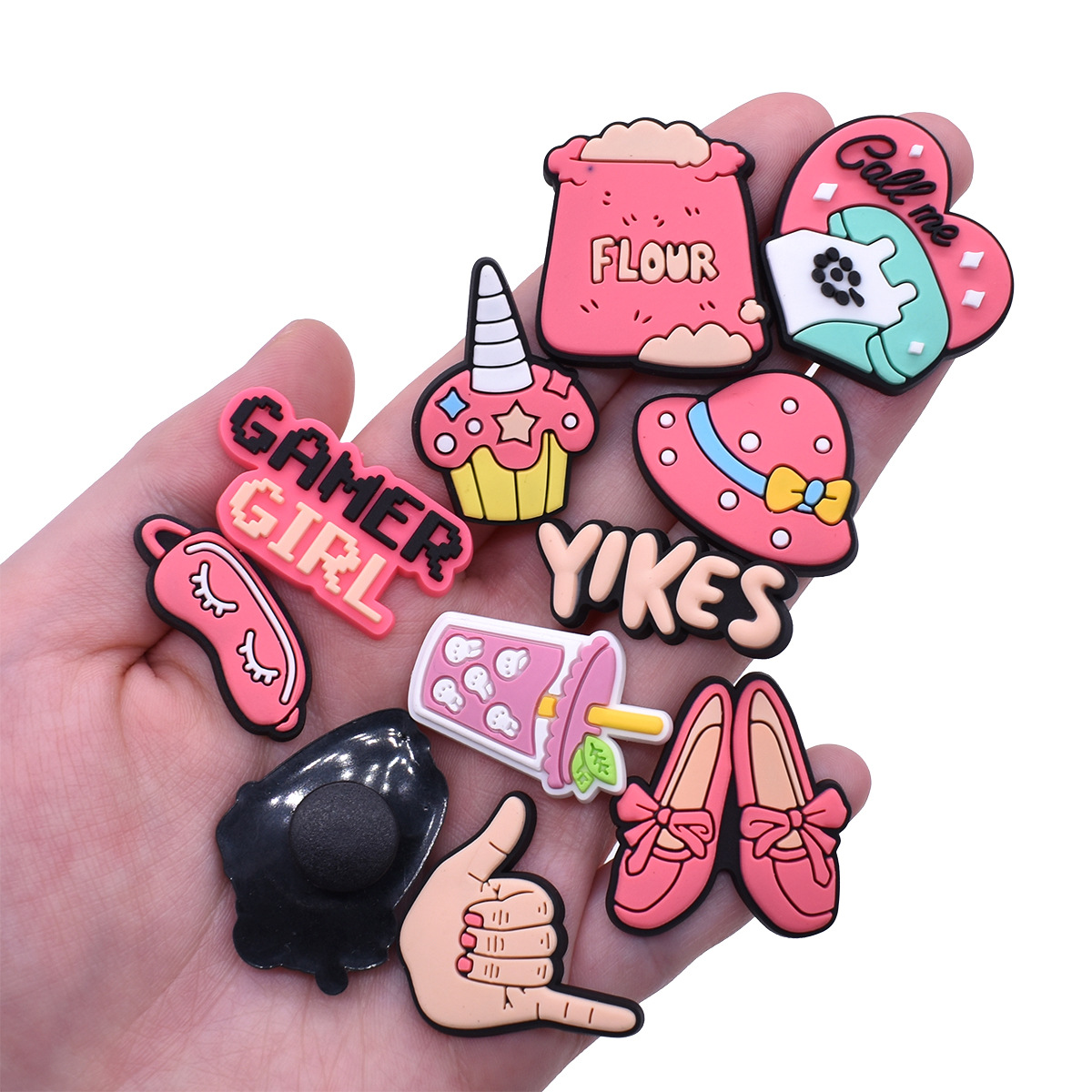 Cute Pink Shoe Charms Decorati - مراجعة Women'S Accessories Crocs وسعره