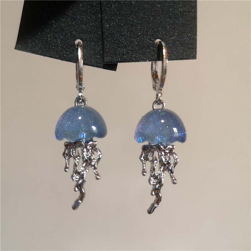 أقراط على شكل قنديل البحر الأز - مراجعة Women'S Emo Accessories وسعره