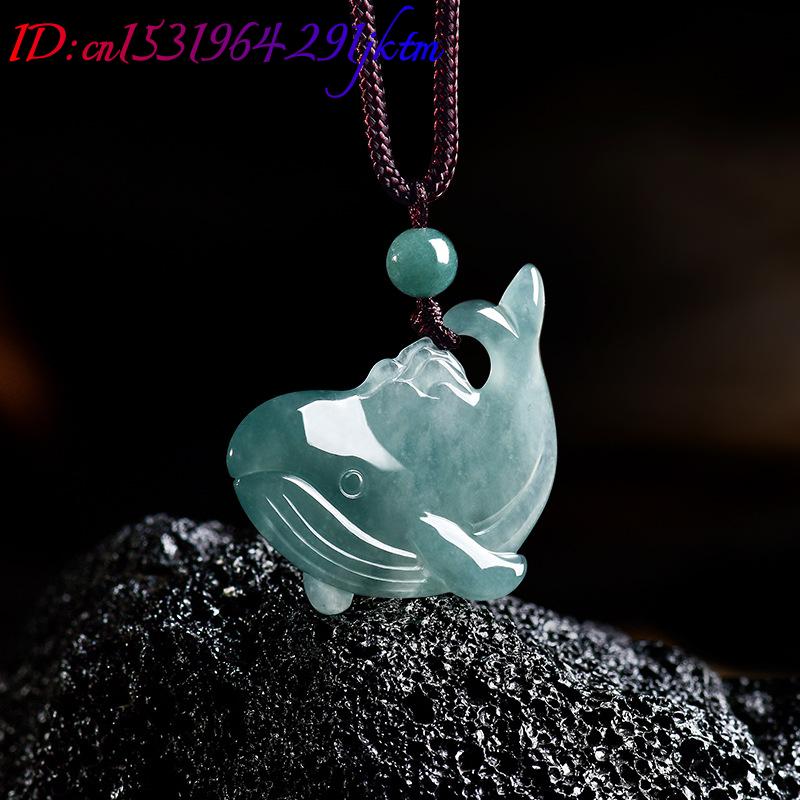 قلادة حجر اليشم البورمي الطبيع - مراجعة Women'S Accessories Jewelry وسعره