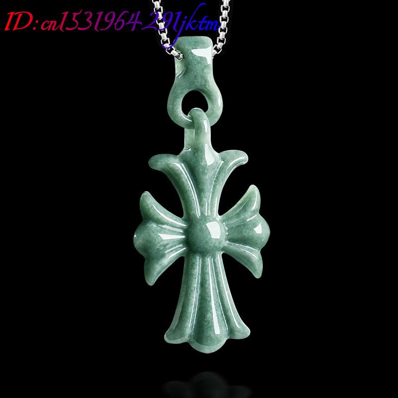 قلادة صليب من اليشم البورمي ال - مراجعة Women'S Accessories Jewelry وسعره