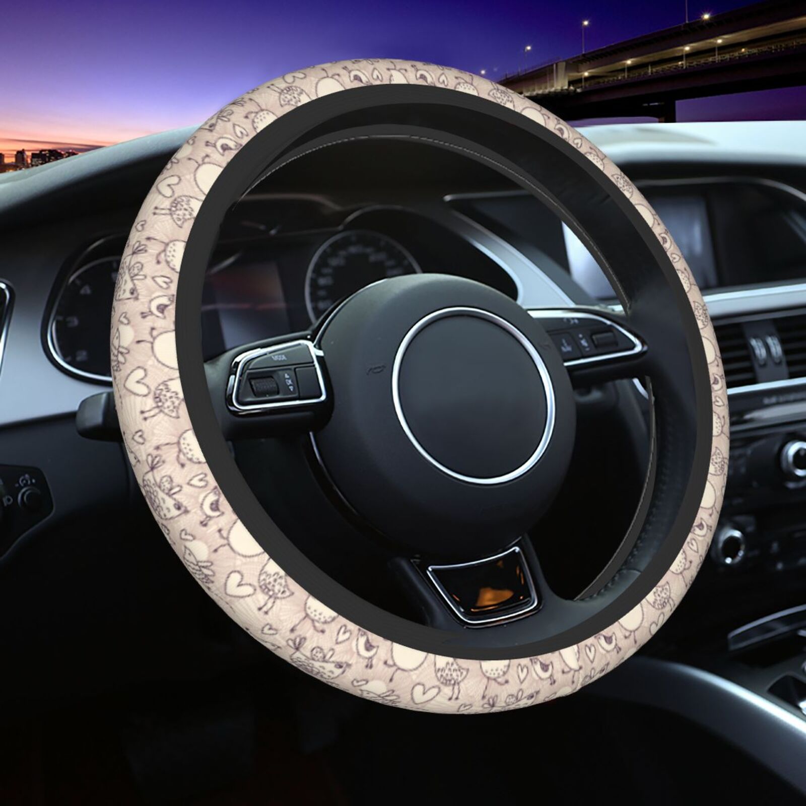 الطيور في الحب نمط طباعة عجلة  - مراجعة Women'S Accessories Vans وسعره