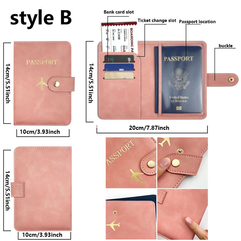 حافظة جواز سفر جلدية للسفر، مح - مراجعة Women'S Essential Accessories وسعره