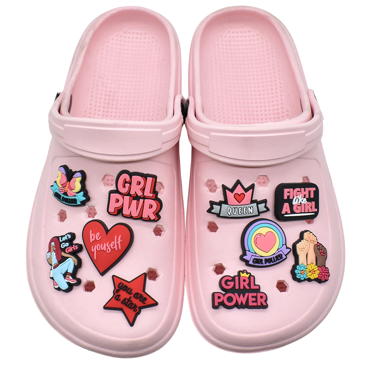 لطيف الوردي قوة الأحذية سحر ال - مراجعة Women'S Accessories Crocs وسعره