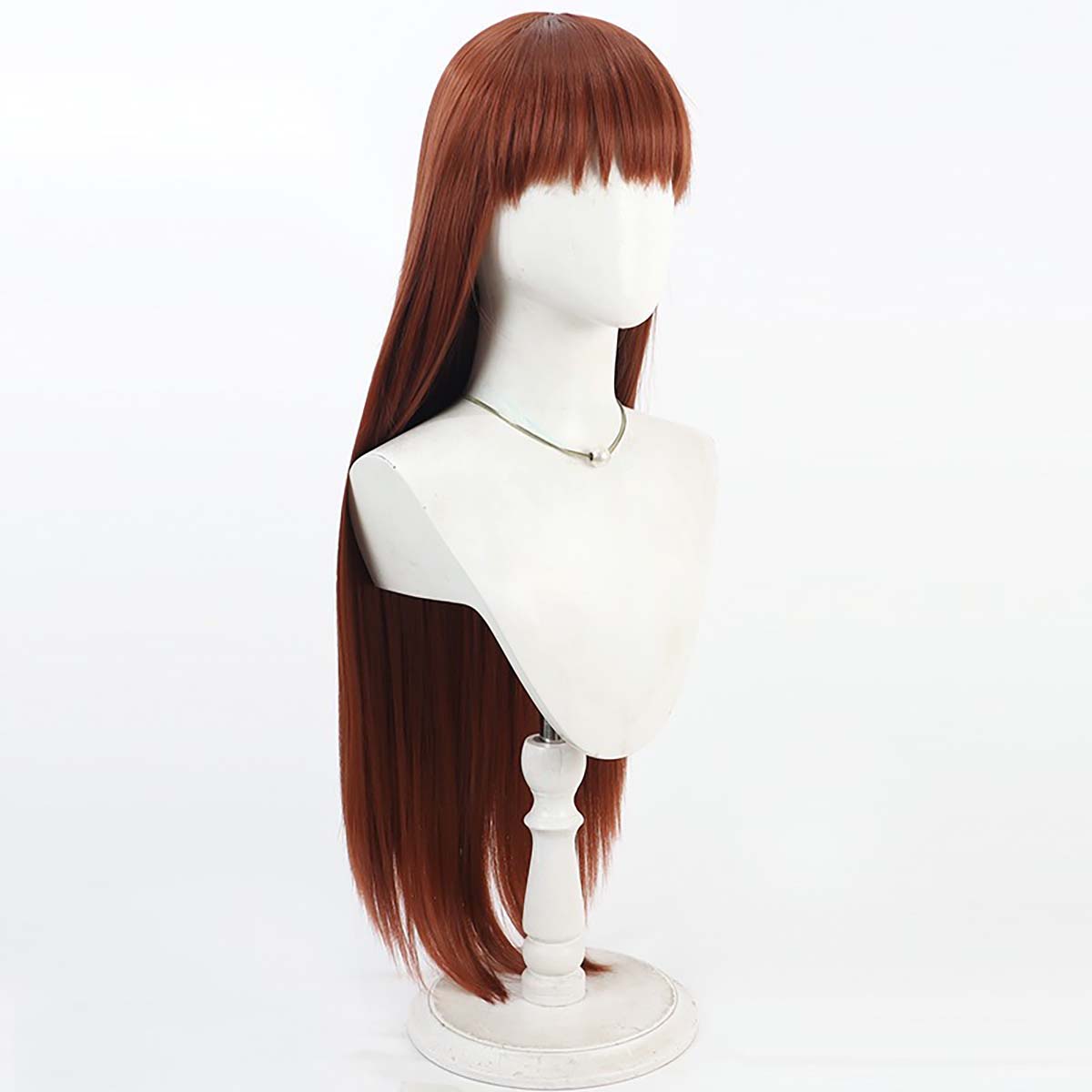 شعر مستعار طويل مستقيم برتقالي - مراجعة Queen Accessories Solo وسعره