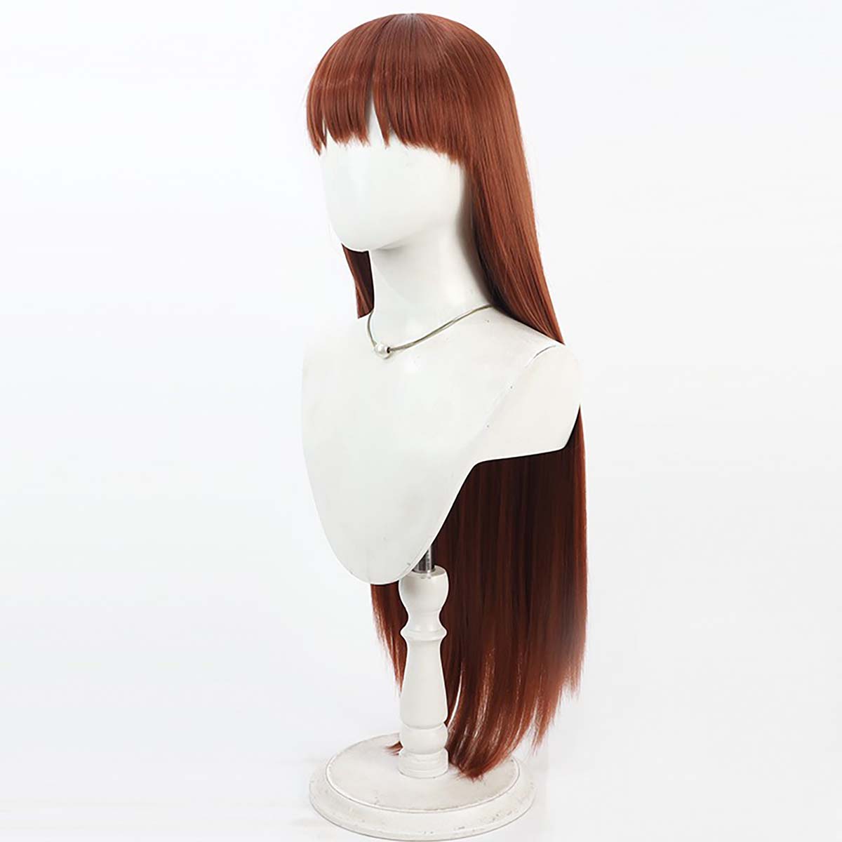 شعر مستعار طويل مستقيم برتقالي - مراجعة Queen Accessories Solo وسعره