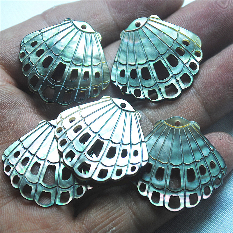 4 قطع من قلادات الصدف الأسود ا - مراجعة Women'S Accessories Nz وسعره