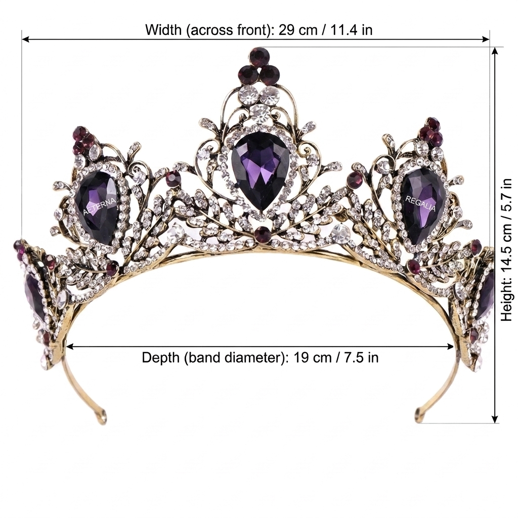 تاج رأس خفيف الوزن على الطراز  - مراجعة Women'S Accessories Jewelry وسعره